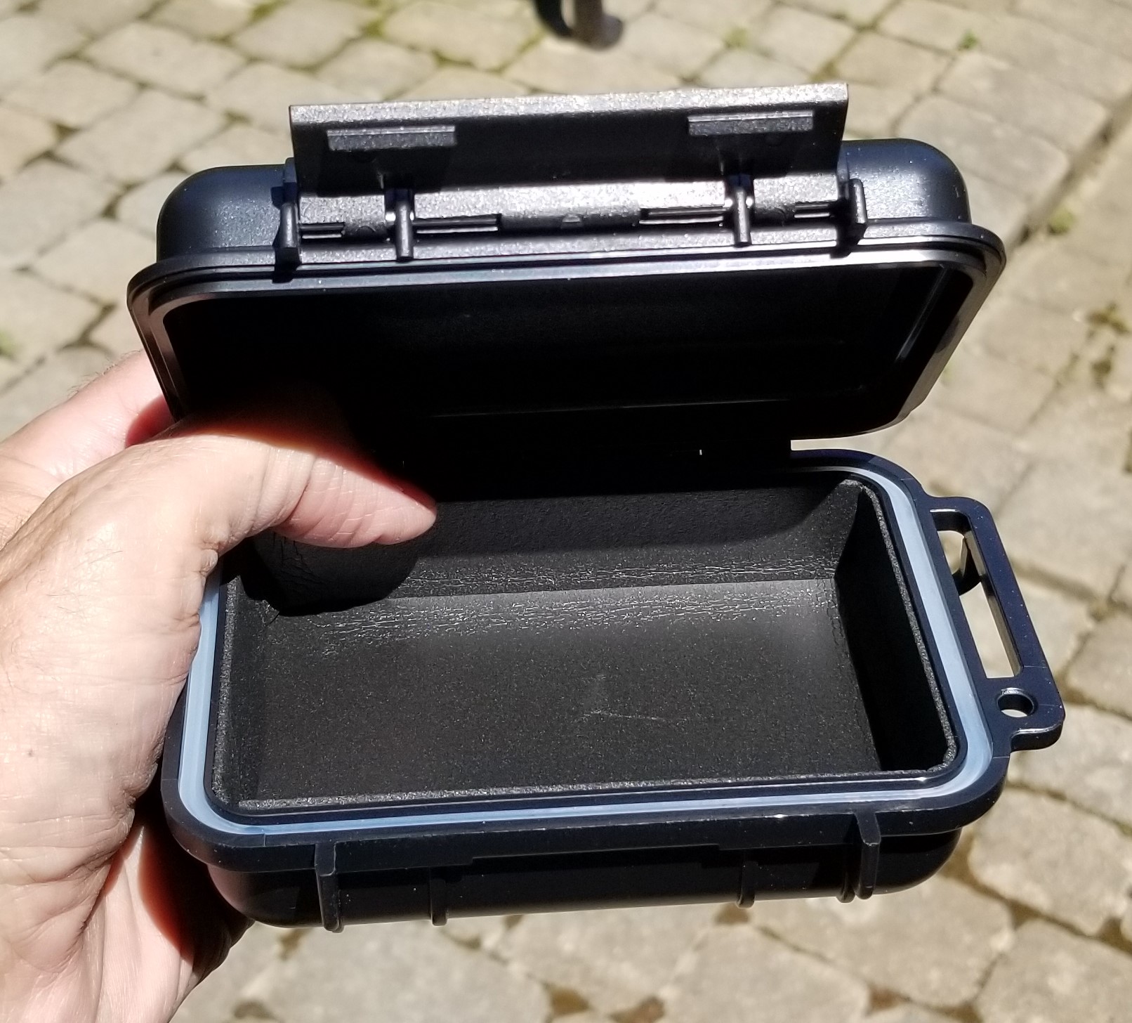 FCS Waterproof - Crushproof IEM Case $29 Pelical style earhone in ear monitor case