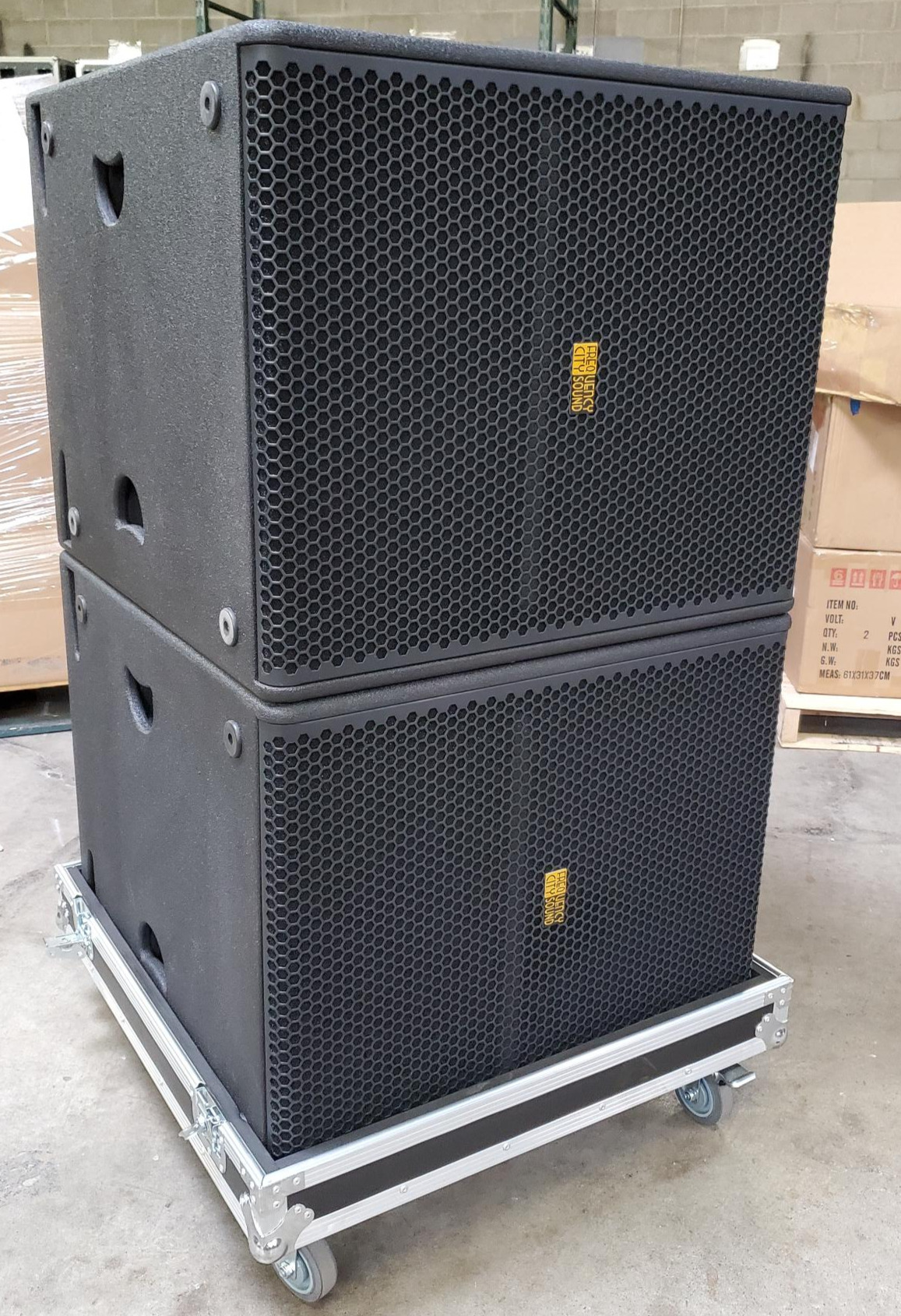 fcs21h 2500W 21" Active Sub $1999 Each