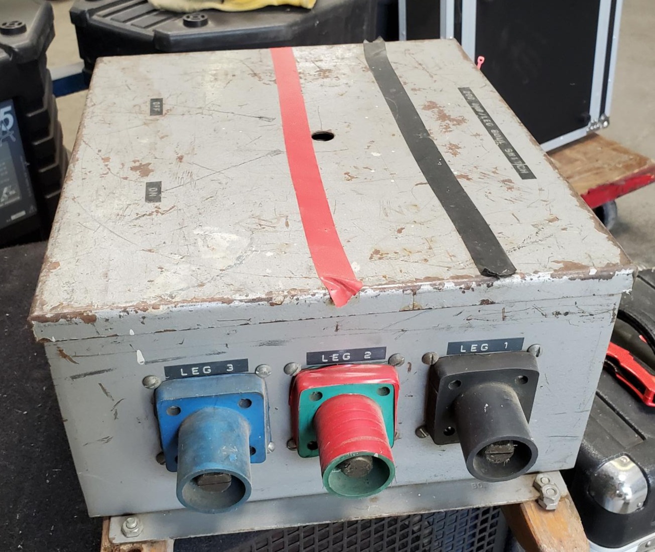 3 Phase Disconnect 200-Amp Fuses CamLok 16 Series $395 Delivered