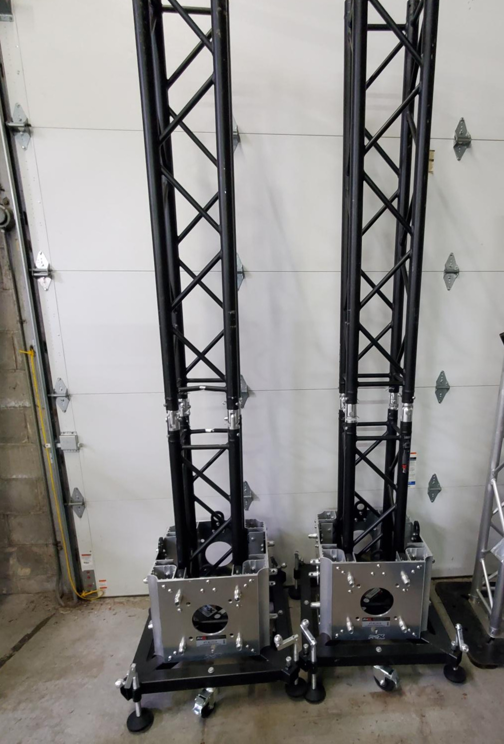 ProX XTP-GSBPACK164 Ground Support Truss Tower Stage Roofing System Package with Top Block, Hinges, Base, Outriggers