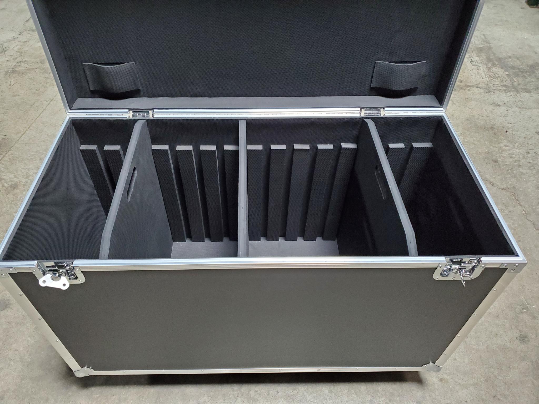 45" x 21.5" Truck Pack Road Case - Trunk with dividers $646