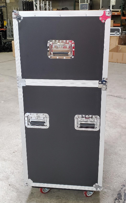 24 Slot Upright Microphone Stand Road Case Truck Pack $599