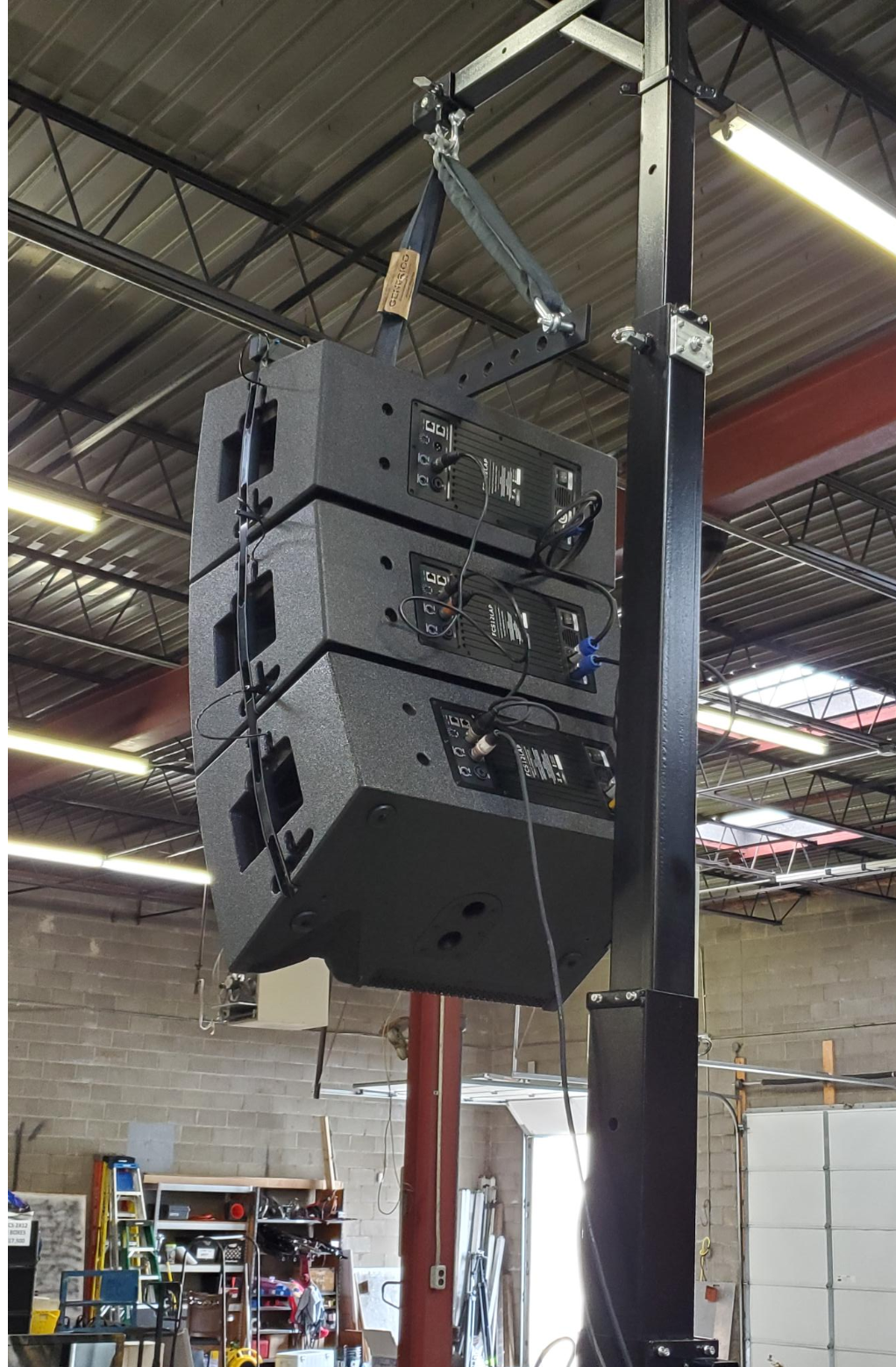 FREQ CITY SOUND 18' 440 POUND LINE ARRAY LIFT $1950 Each FCS12LAP Line Array & FCS18 Subs