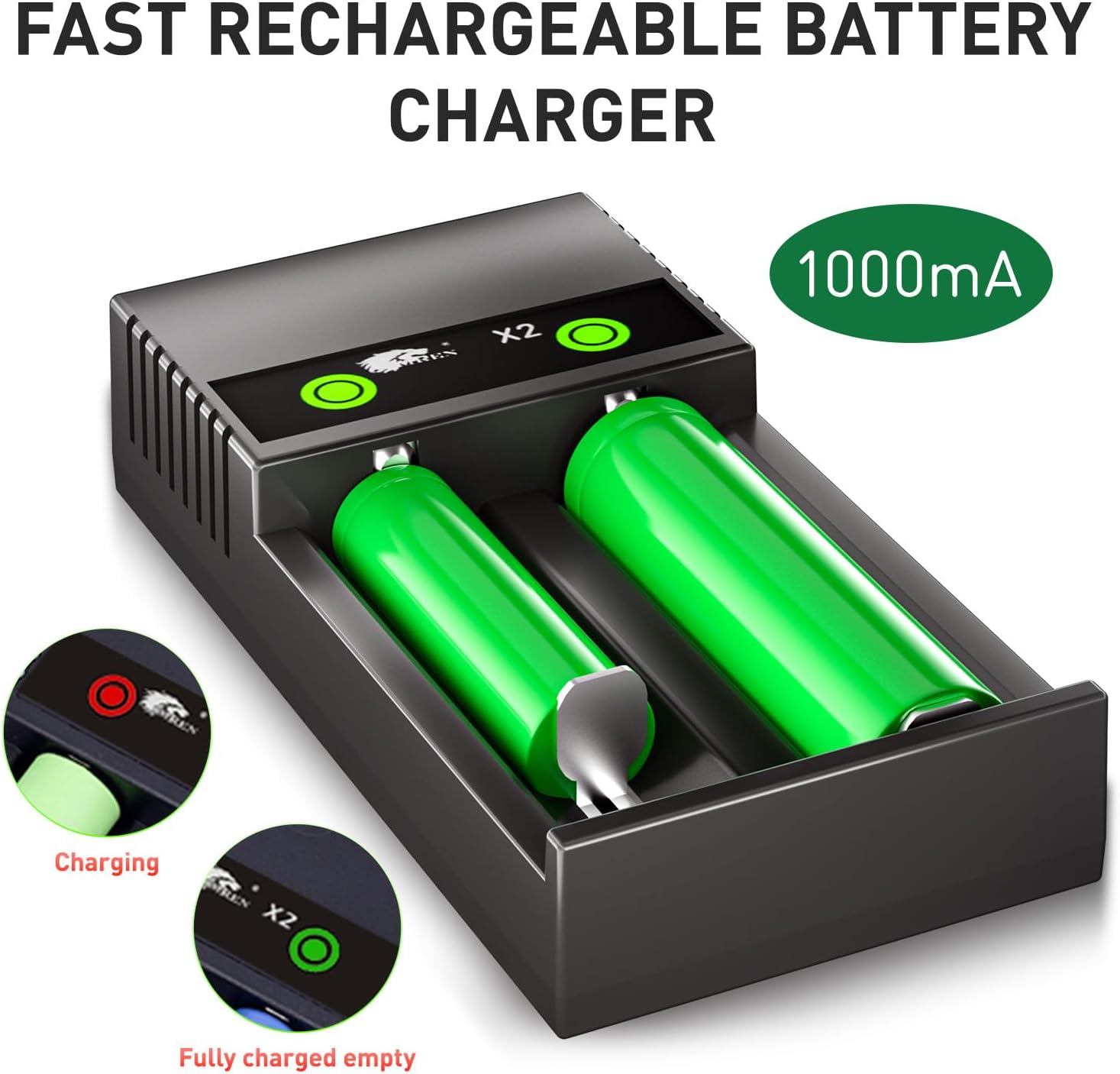 Charger for Mipro MI58 Batteries