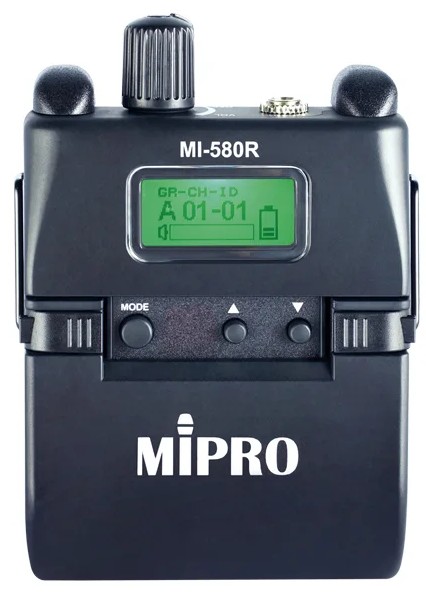 MI580R 5 GHz Digital Stereo Bodypack Receiver sTOCK fREQ cITY sOUND