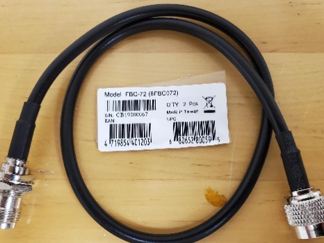 Mipro FBC-72 MI58 Ant. Cable back to front antenna cable for MI58