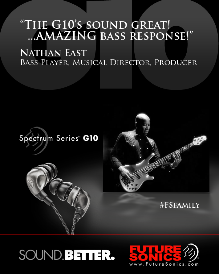 Nathan East Future Sonics earphones Freq City Sound