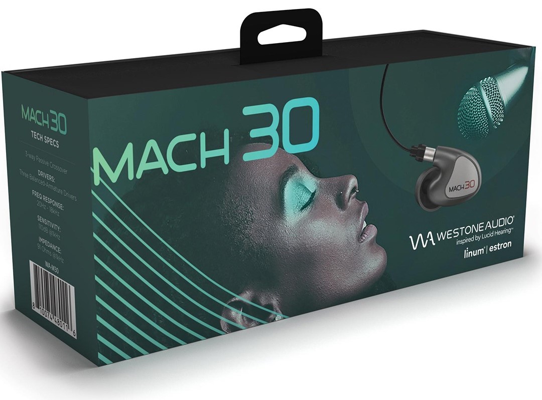 Westone MACH 30 Stock at Freq City Sound Westone MACH 30 box view