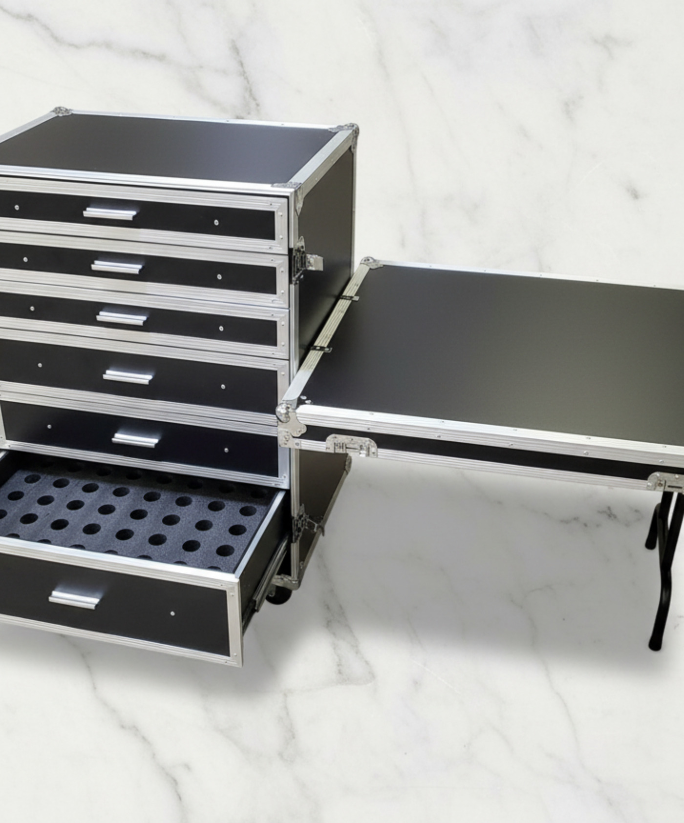 Pro Work Box Road Case Drawers Freq City Sound Pro Work Box