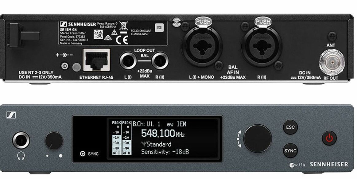 Sennheiser XS Wireless In-Ear Monitor System / $599 Delivered