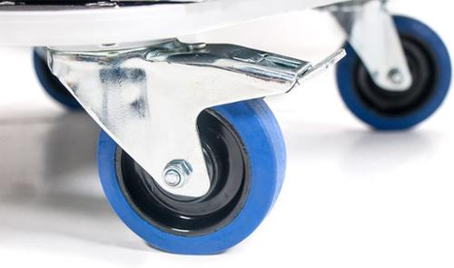 2 locking casters