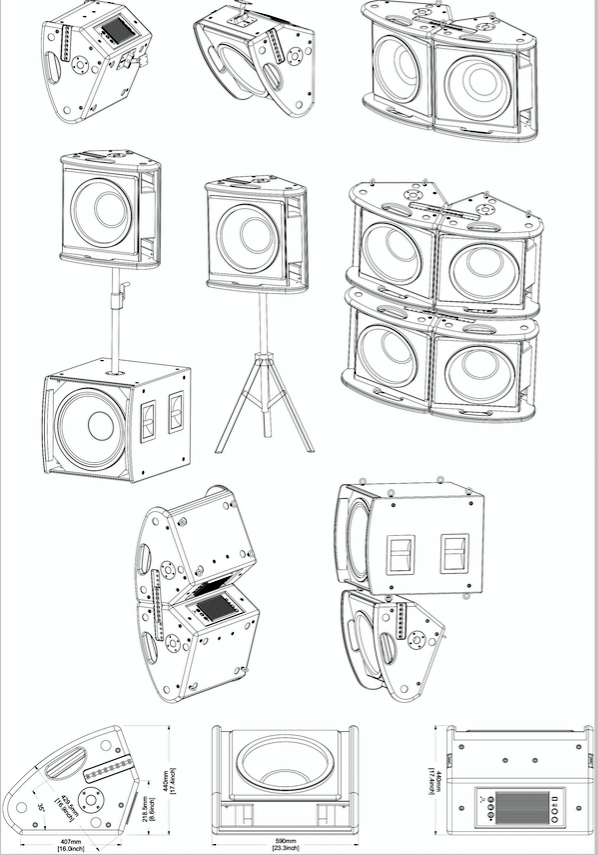 FCS15PW Rigging Options